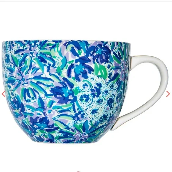 NWT Lilly Pulitzer Ceramic Mugs Set of 2 - Picture 13 of 14